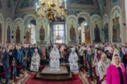 Arch-pastoral service in the cathedral of Holy Archangels in Cahul
